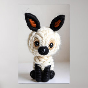 Poster Jouet Crochet mignon
