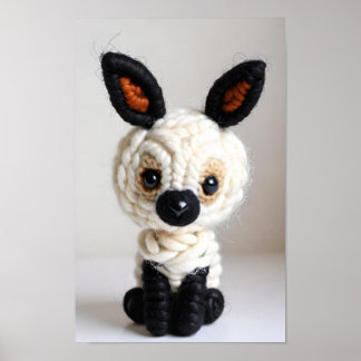 Poster Jouet Crochet mignon