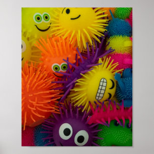 Poster Jouet Fidget Squishy Ball