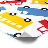 Poster Jouets de garçons Transport personnalisé Baby Nurs (Coin)