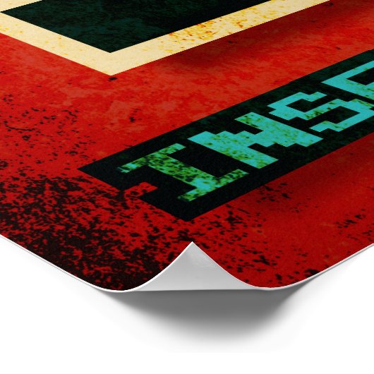 Poster Joueur 2 (Coin)