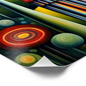 Poster Joueur à la lueur (Coin)