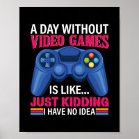 Joueur Cadeau Une Journée Sans Jeux Vidéo