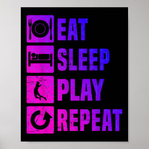 Poster Joueur de badminton Squash Hommes Badminton Navett