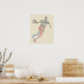 Poster Joueur de basket-ball (Cuisine)