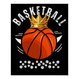 Poster Joueur de basket-ball Basketball Sports