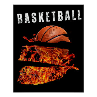 Poster Joueur de basket-ball Basketball Sports