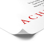 Poster Joueur de basket-ball Motivation (Coin)