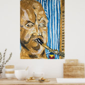 Poster Joueur de cornemuse (Cuisine)