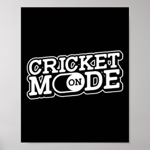 Poster Joueur de cricket Cricket Sport Cricket T