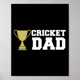 Poster Joueur de cricket Sport 1