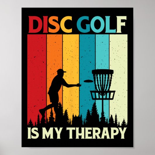 Poster Joueur de Disc Golf _5 (Devant)