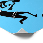 Poster Joueur de flûte Kokopelli Thunder_Cove (Coin)