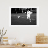 Poster Joueur de football (Cuisine)