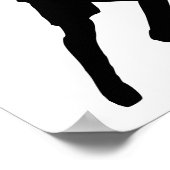 Poster Joueur de football (Coin)