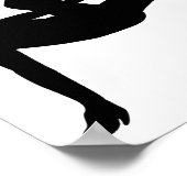 Poster Joueur de football (Coin)