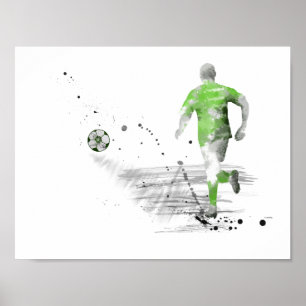 POSTER JOUEUR DE FOOTBALL 5