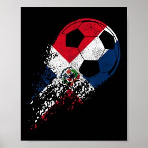 Poster Joueur de football de la République dominicaine Dr