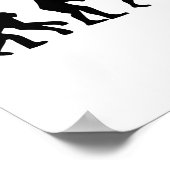 Poster Joueur de golf Evolution (Coin)