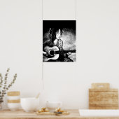 Poster Joueur de guitare (Cuisine)