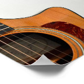 Poster Joueur de guitare (Coin)