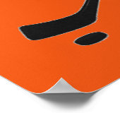 Poster Joueur de hockey (Coin)