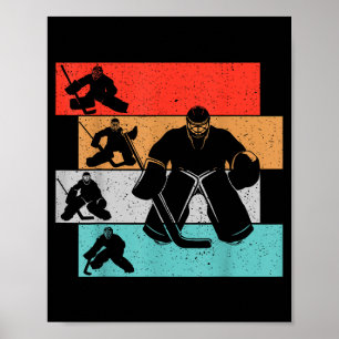 Poster Joueur de hockey sur glace