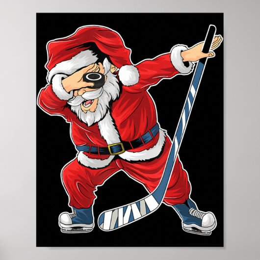 Poster Joueur de hockey sur glace Chris Claus (Devant)