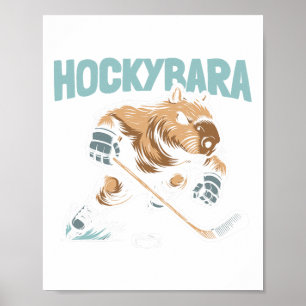 Poster Joueur de Hockyra - Équipe de hockey sur glace Cap