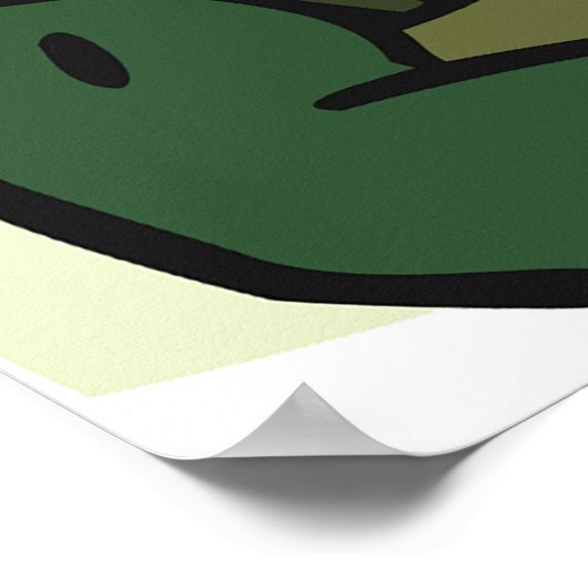 Poster Joueur de Paintball avec double marqueur Action Sp (Coin)