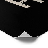 Poster Joueur de Pickleball Paddle Drapeau Uk (Coin)