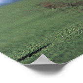 Poster Joueur de rugby qui frappe le ballon (Coin)