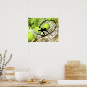 Poster joueur de tennis masculin "Match Point" (Cuisine)