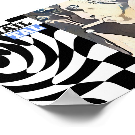 Poster Joueur d'échecs Mikhaïl Tal (Coin)