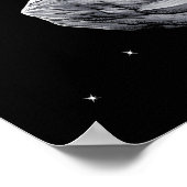 Poster Joueur double basse Astronaut (Coin)