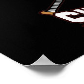 Poster Joueur du 11e Birthday Sports Lover (Coin)