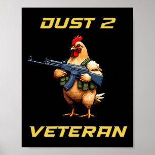 Poster Joueur Fps Drôle Cs Jeu De Tir à La Première Perso