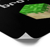 Poster Joueur Jeu Vidéo Attentif Est-Ce Que Vous Même Art (Coin)