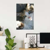 Poster Joueur Kitty (Bureau à domicile)
