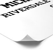 Poster Joueur Numéro 26 Équipe sportive senior Collage ph (Coin)