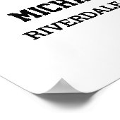 Poster Joueur Numéro 31 Équipe sportive senior Collage ph (Coin)