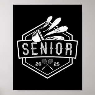 Poster Joueur Principal De Badminton Navette Cl De 2025 G