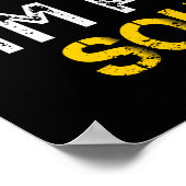 Poster Joueur Sousaphone Marching Band Cadeau Hommes Tuba (Coin)