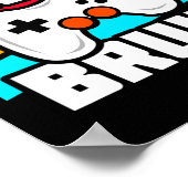 Poster Joueur Vidéo - Jeu De Console Pc - Jeu Vidéo Drôle (Coin)