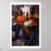 Poster Joueurs Bongo (Devant)