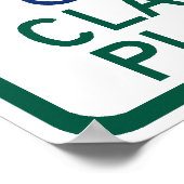 Poster Joueurs Clarinet Parking (Coin)