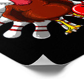 Poster Joueurs de bowling Turquie Bowlers Automne Vibes T (Coin)