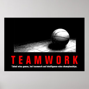 Poster Joueurs de devis Inspirationnels de basket-ball en