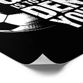 Poster Joueurs De Football Mon Objectif Est De Refuser Le (Coin)