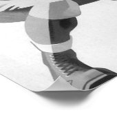 Poster Joueurs de football vintage, Quarterback (Coin)